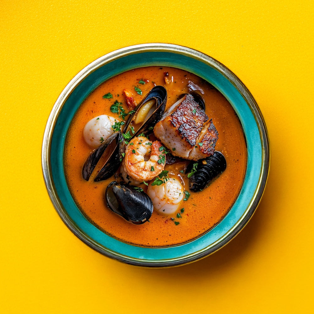 Bouillabaisse vom Grill