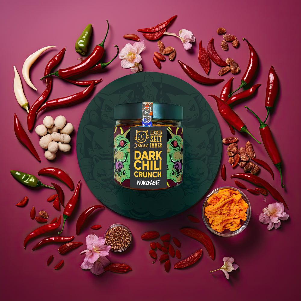 Organic Dark Chili Crunch vegan