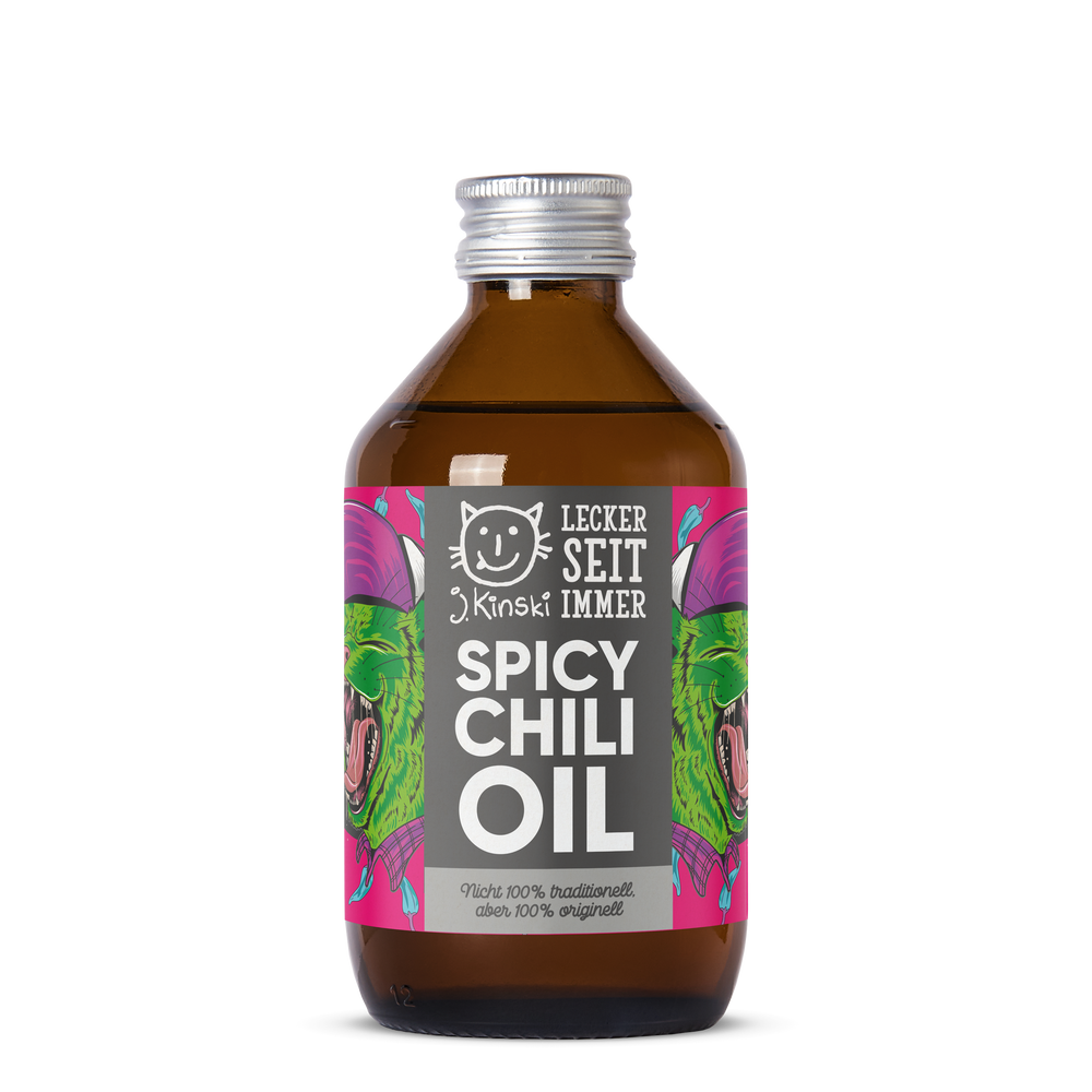 Organic chili oil 250ml vegan