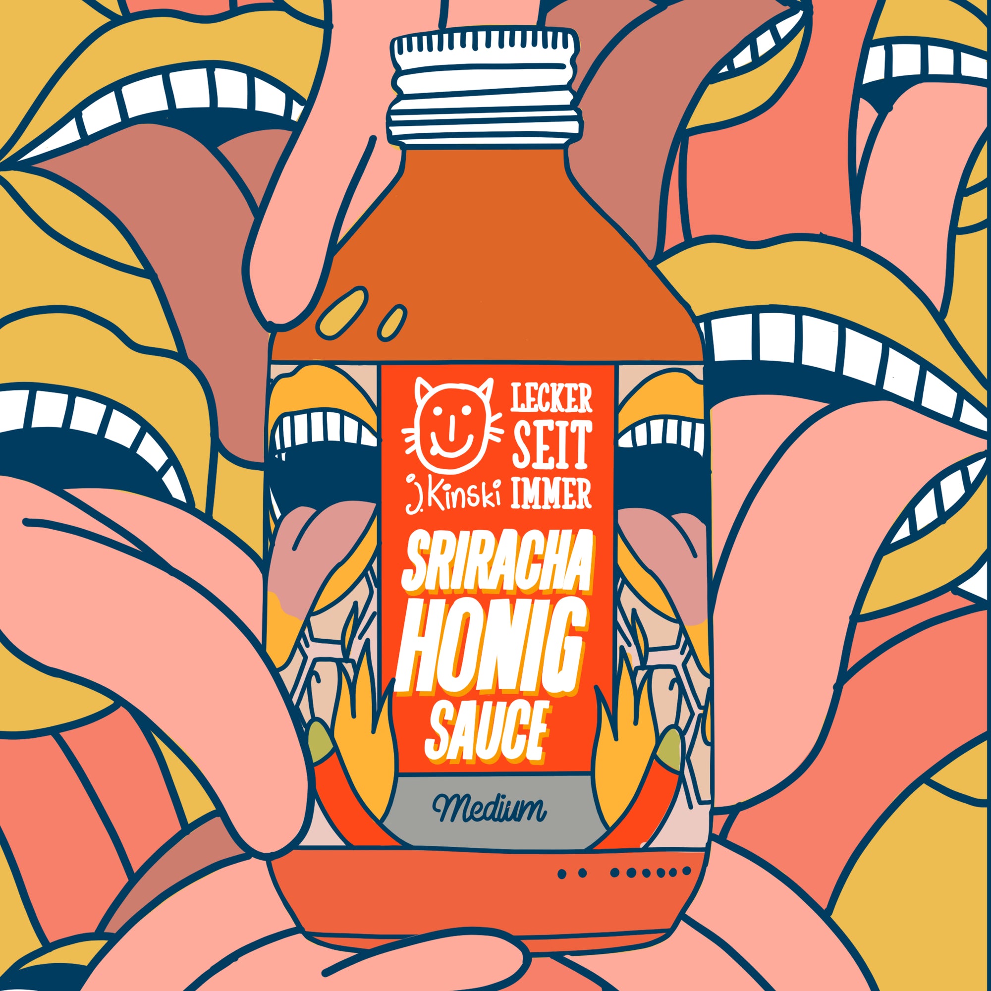 Bio Red Sriracha Honig Chili Sauce