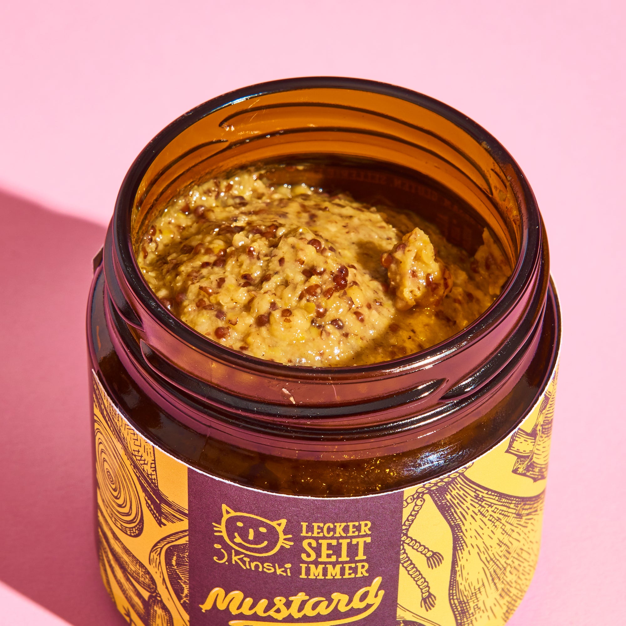 Organic Mustard fermented with Laubinger organic honey