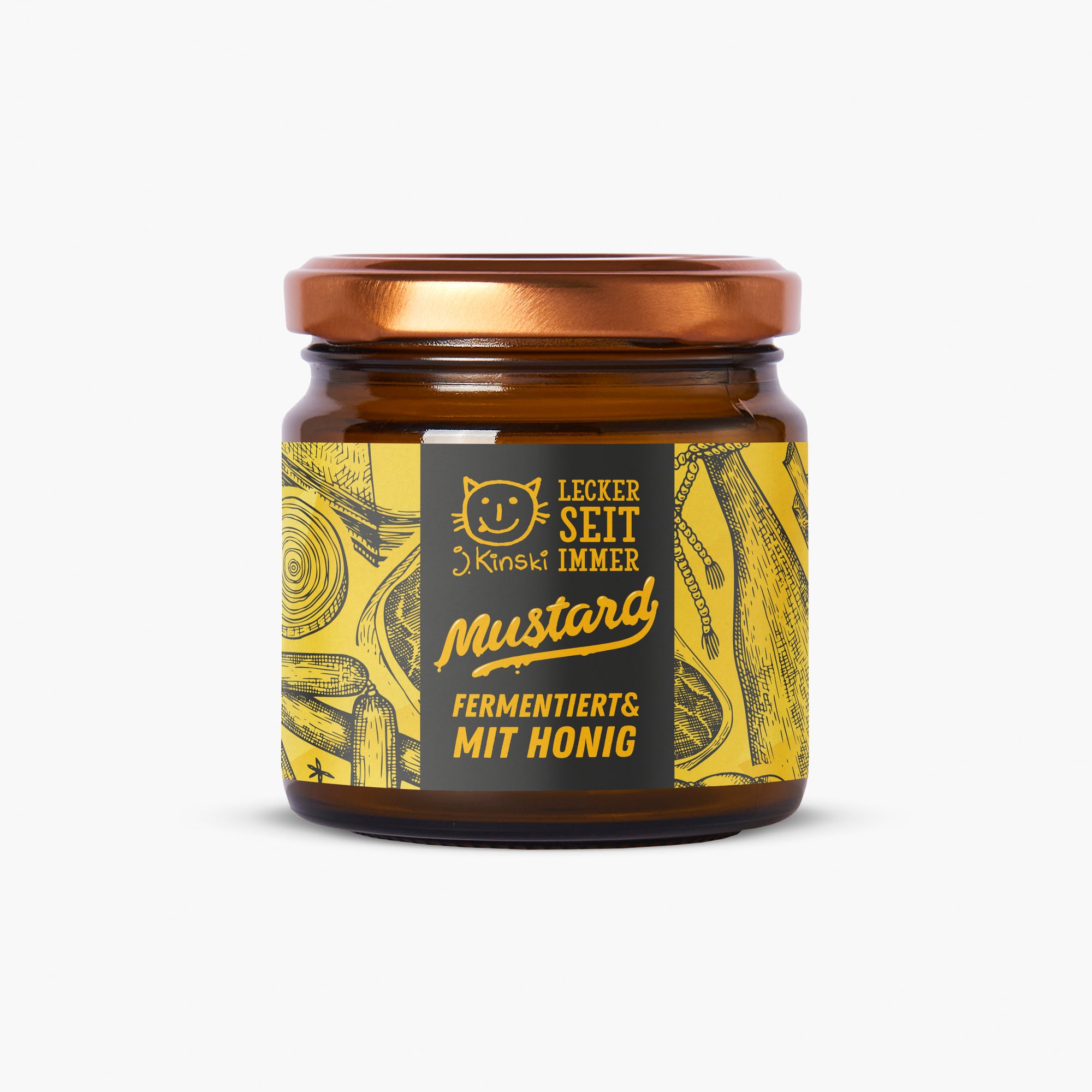 Organic Mustard fermented with Laubinger organic honey
